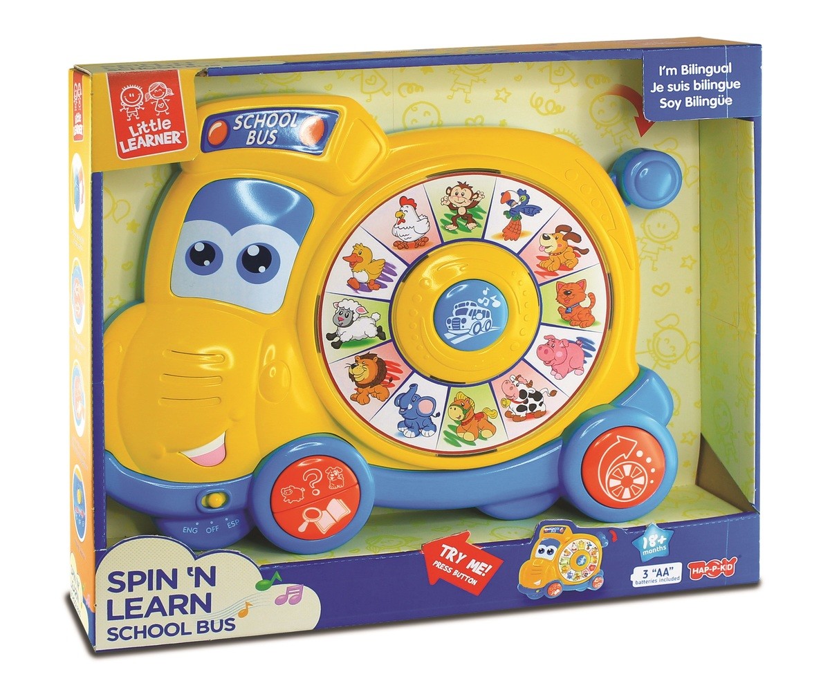 Draai en Leer Schoolbus