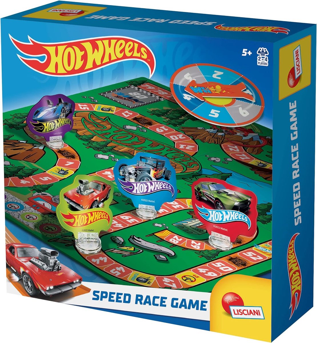 Hot Wheels Speed Race Game bordspel