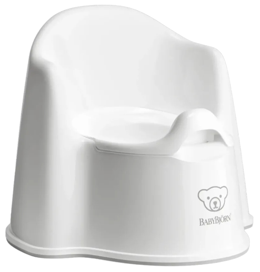 WC Potje Zetel Wit/Grijs