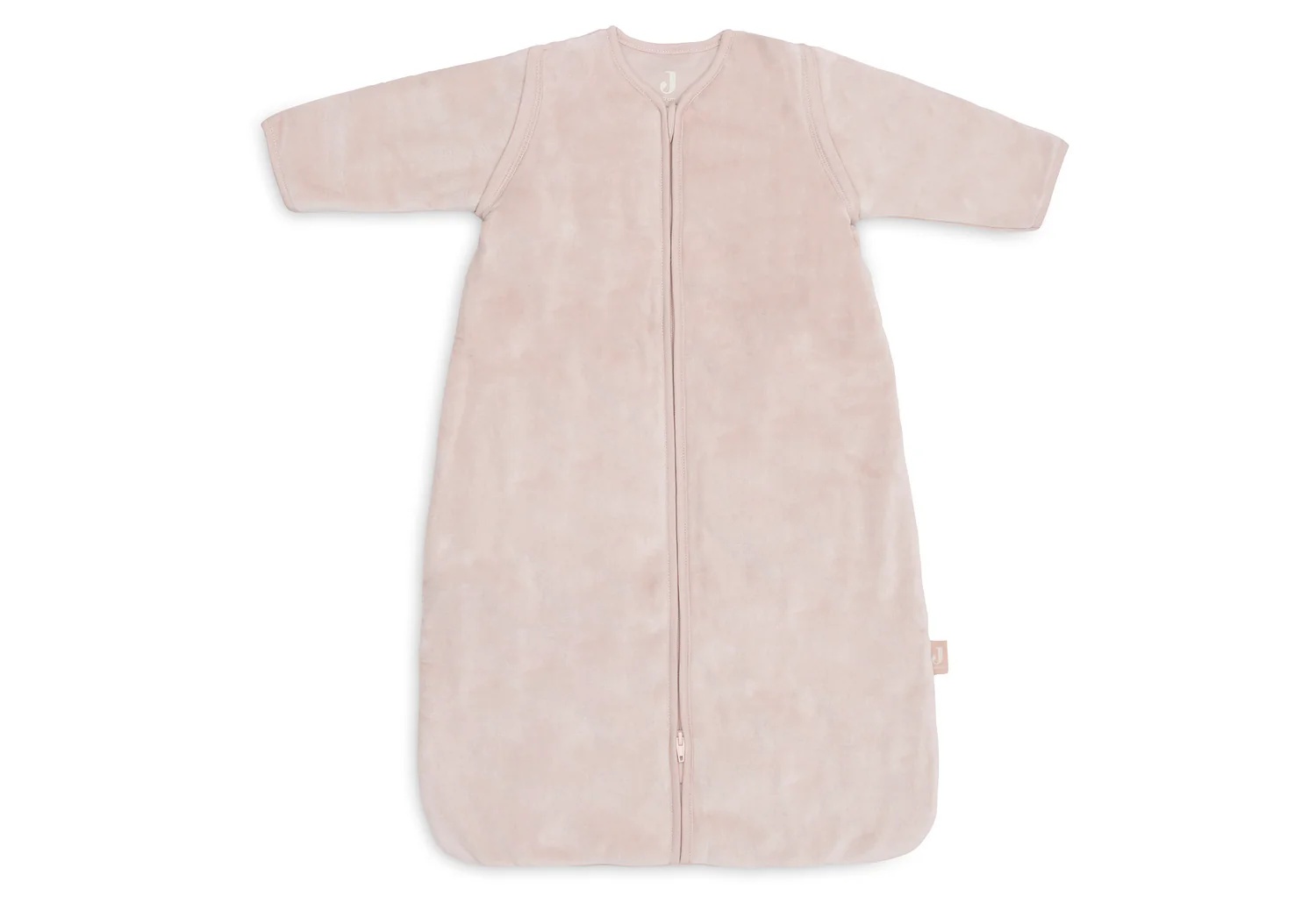 Jollein Slaapzak afritsbare Mouwen Velvet Silk Rose 70 cm