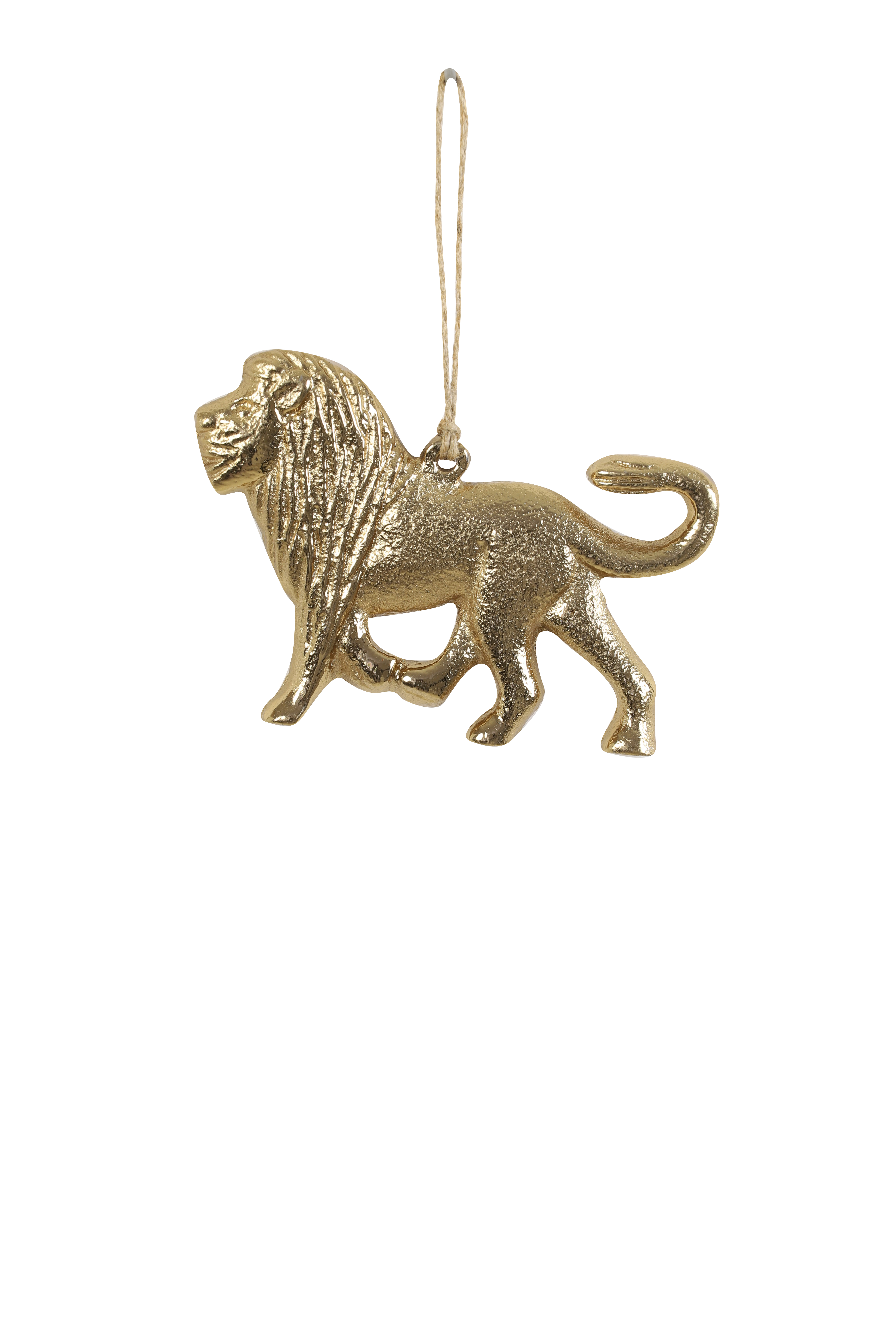 Light & Living Hangdecoratie Leeuw 9.5x3x12.5cm - Goud