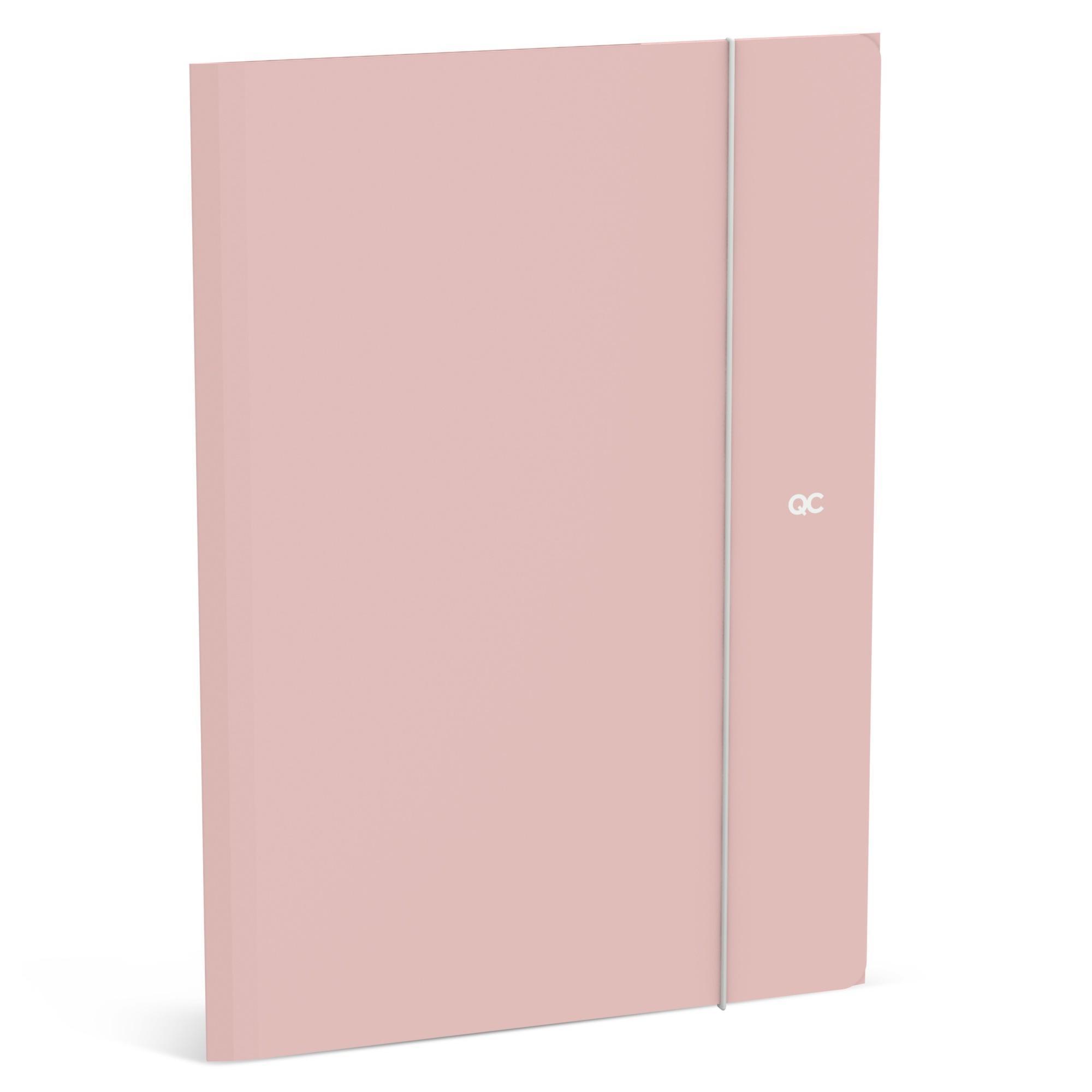 Quattro Colori Elastomap A4 PP Blush Pink