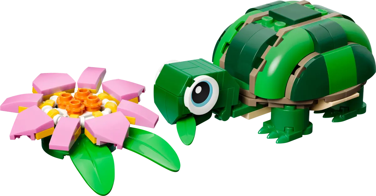 Lego Creator 31377 Schildpad met Waterlelie 