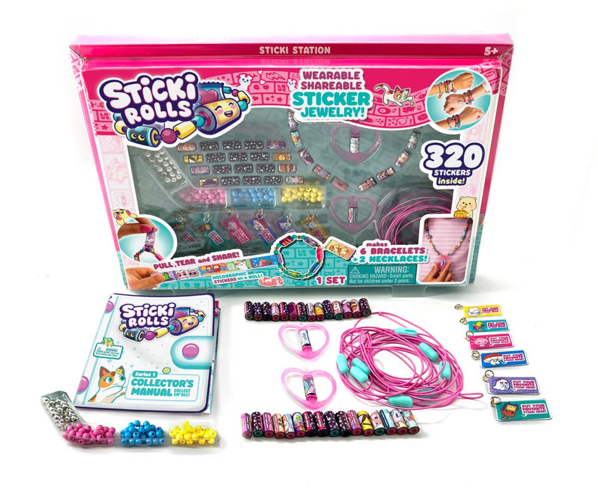 Sticki Rolls - Sticki Station - Armbanden met Hologram stickers