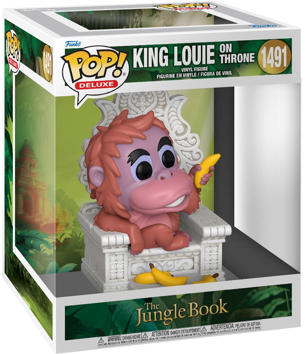 Funko Pop! Deluxe - The Jungle Book: King Louie on Throne 1491