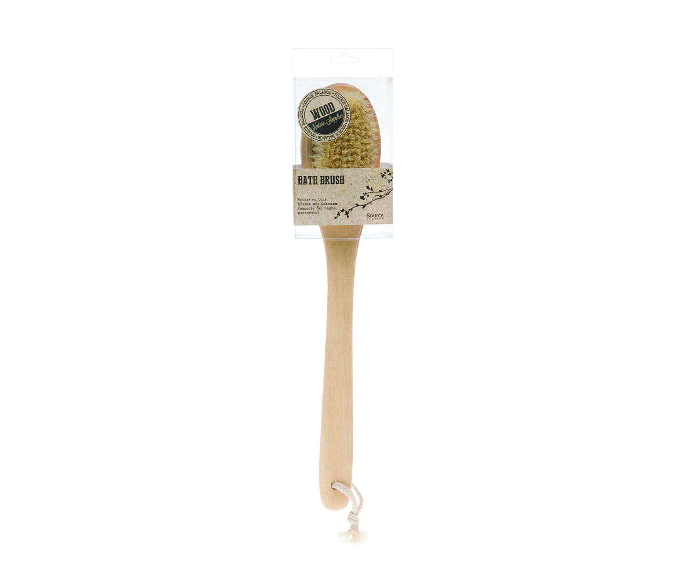 Source Balance Badborstel hout gemengd Nylon en Sisal haren