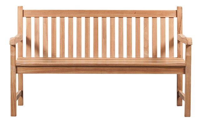 G&S Tuinbank Teak 3 Personen 150 cm