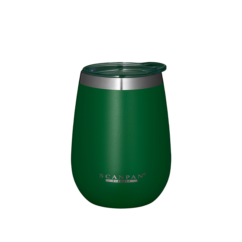 Scanpan TO GO Isoleerbeker 300 ml Forest Green - Wine Tumbler