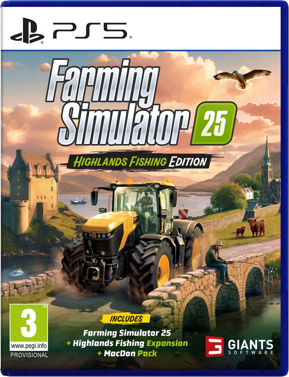PS5 Farming Simulator 25 Highlands Fishing Edition