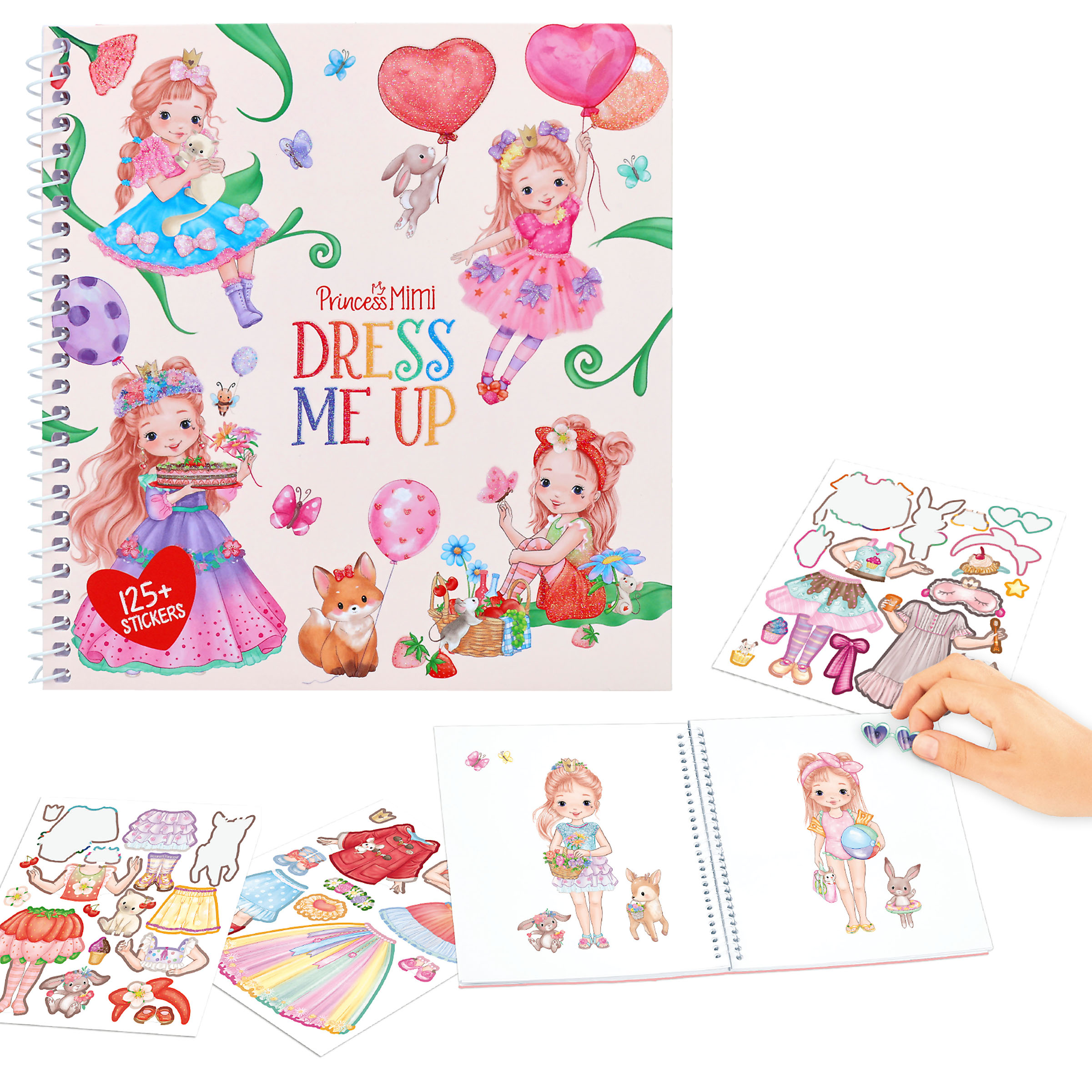 Princess Mimi Dress Me Up Stickerboek
