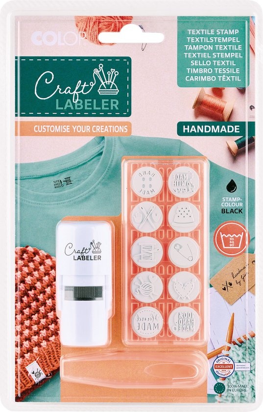 Colop Craft Labeler Textielstempel 10 Sjablonen