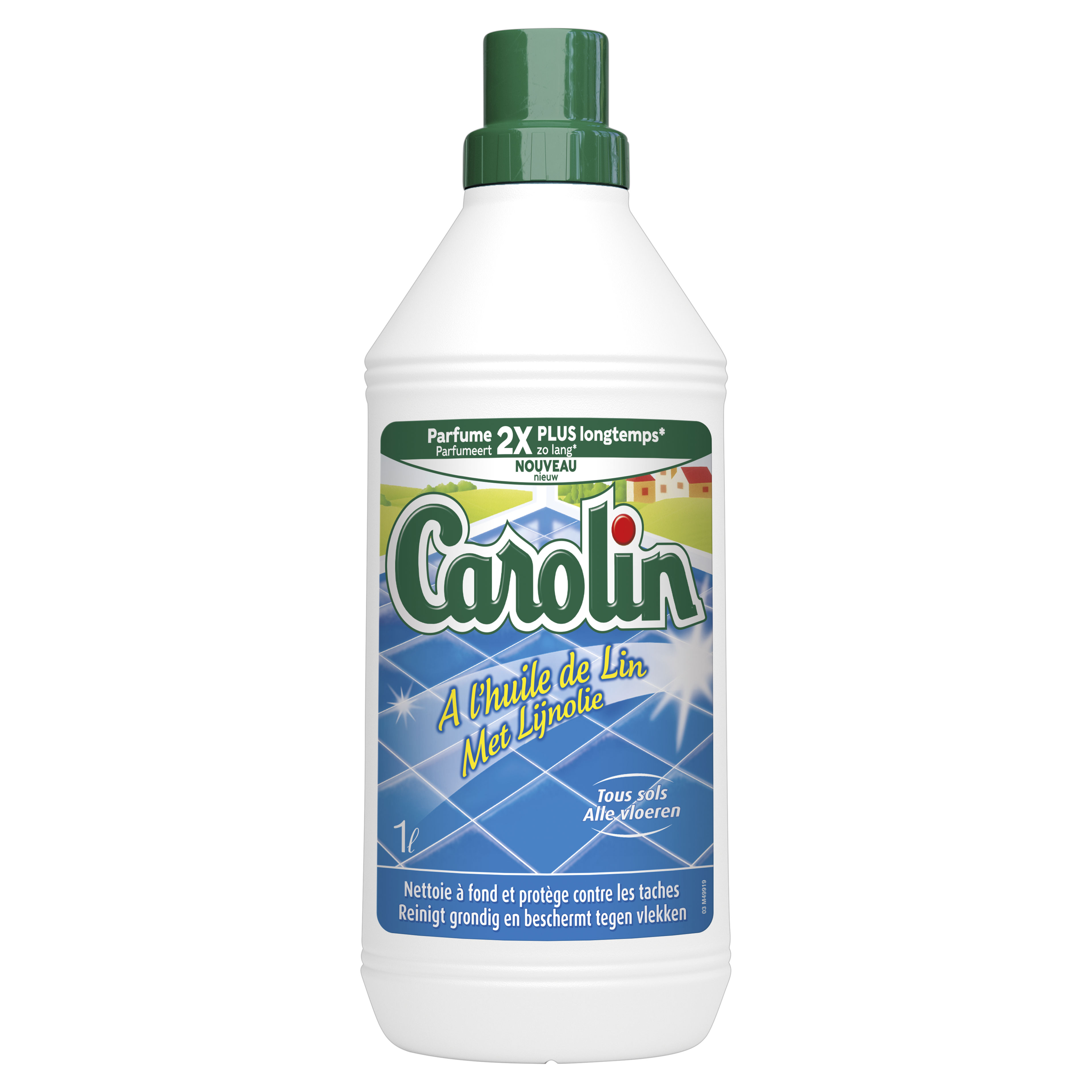 Carolin Vloerzeep Lijnolie Blauw 1 l