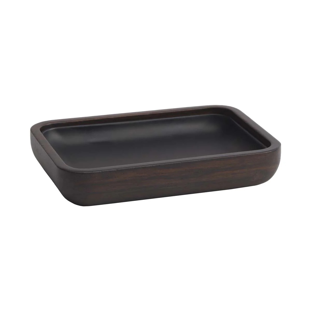 Aquanova Zeepschaal Ebony Pecan 12x8.5x2.5 cm