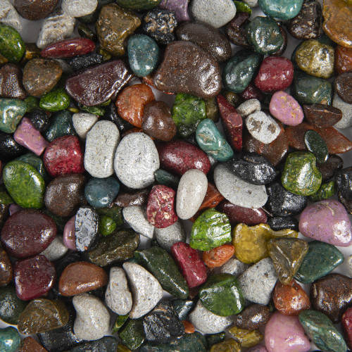 EuroSand Batik Stones Mix 4-8mm in Fles 550ml