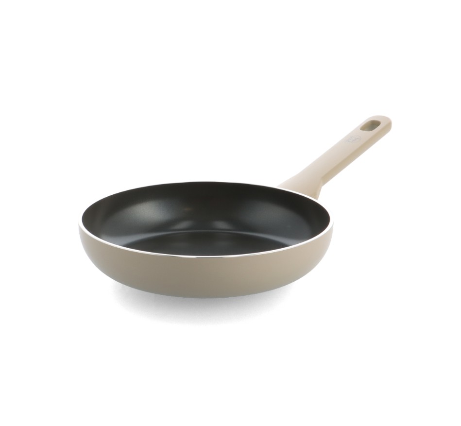 GreenChef Bakpan Tones Taupe 20cm - Keramische Antikleef - 100% Recycled Aluminium - alle Vuren