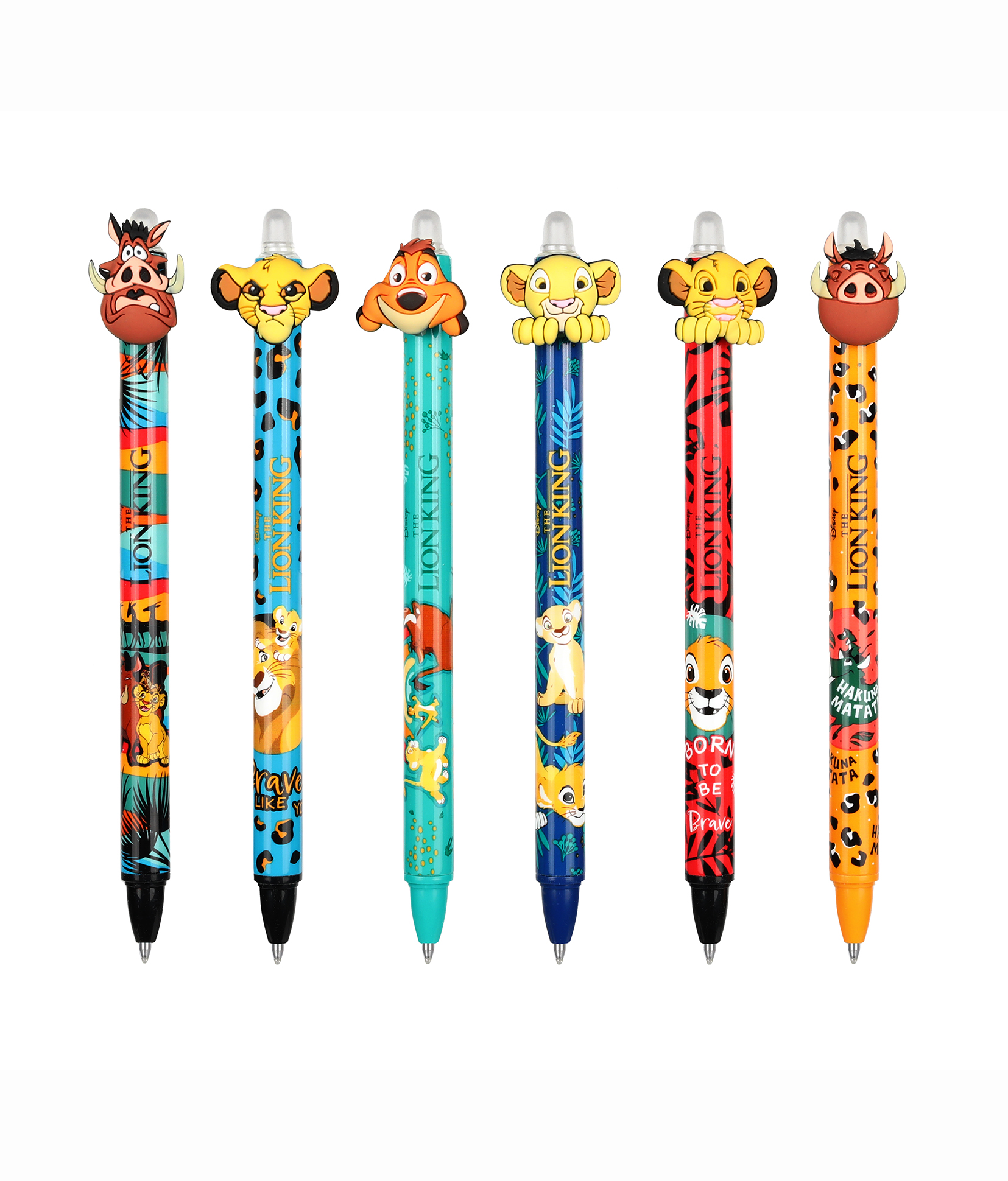 Lion King Uitwisbare Balpen assorti - per stuk