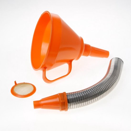 Combi trechter uit pvc 160mm in draagtas met flexibele tuit erbij