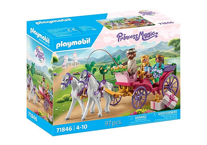 Playmobil Princess Magic 71846 Koetsrit met prins en prinses Playmobil Princess Magic 71846 Koetsrit met prins en prinses
