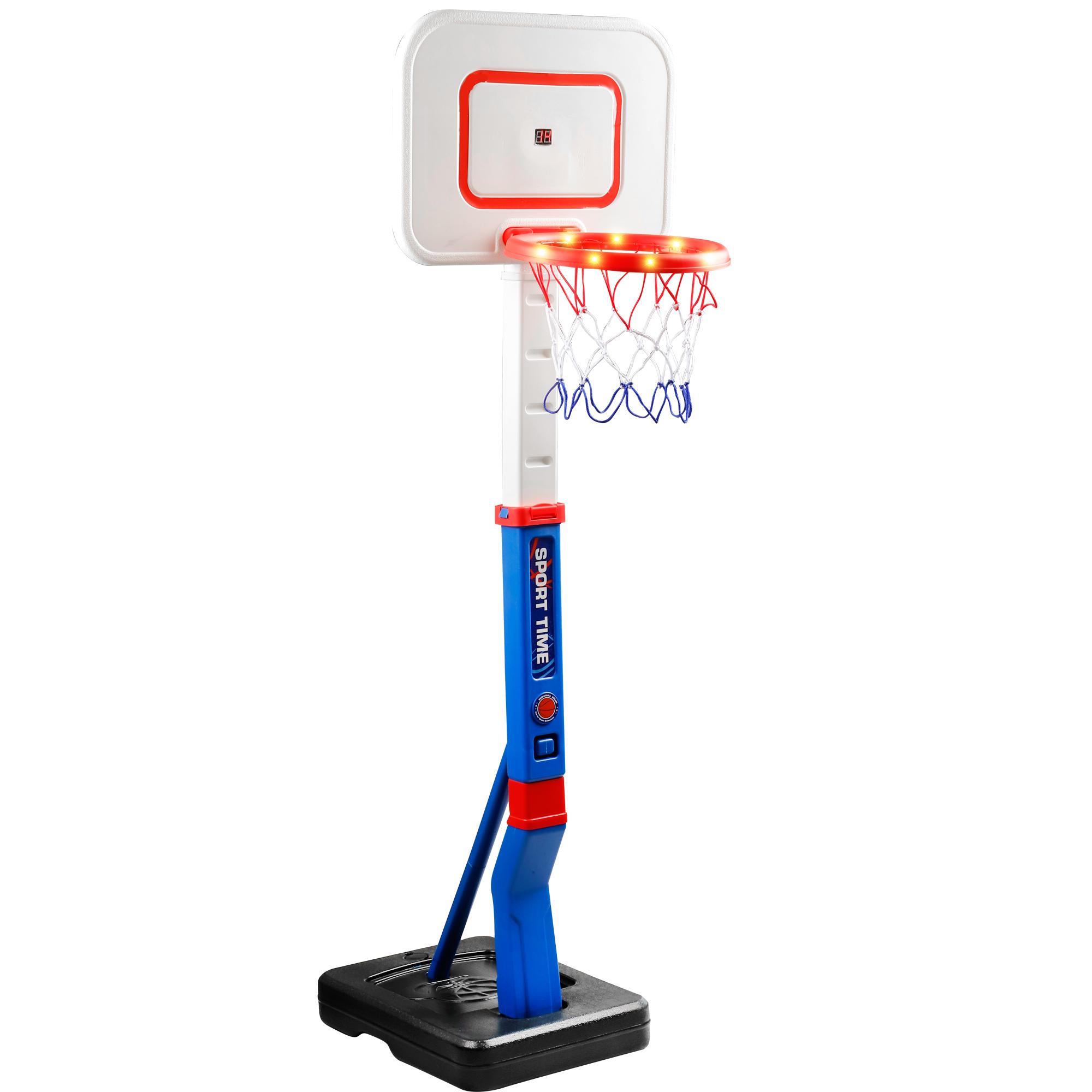 Junior Basketbaldoel met LCD Scorebord en lichten