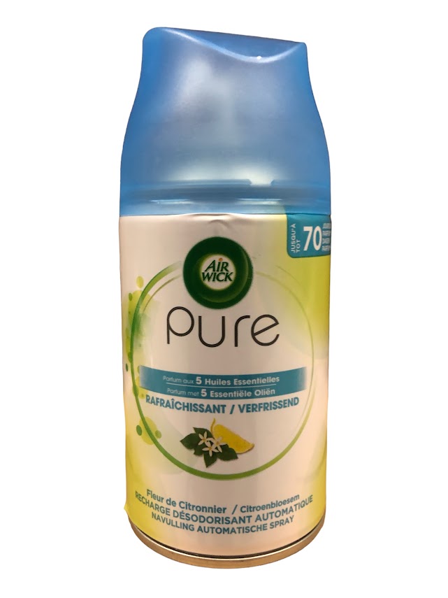 Airwick Freshmatic Navulling Pure Essentiële Oliën Citroenbloesem - 250 ml