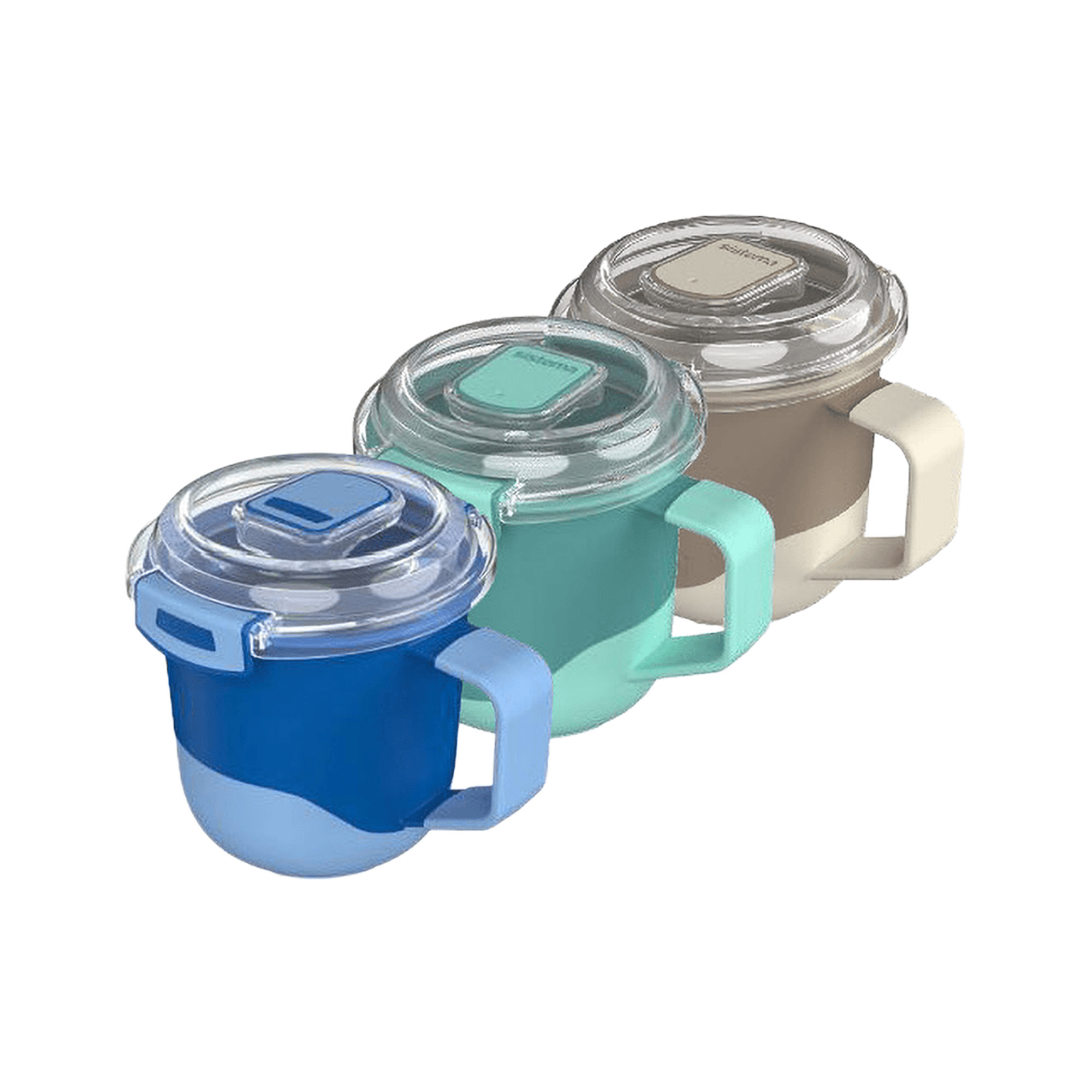 Sistema Heatables Soepbeker 660ml - 14.6x12.5x12 cm - met Clips en Stoomventiel-opening - assorti - prijs per stuk