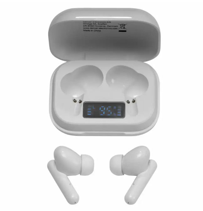Denver True Wireless Oortjes TWE-38 Wit