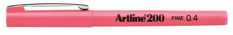 Artline Schrijfstift 200 Nylonpunt 0.4 mm - Roze