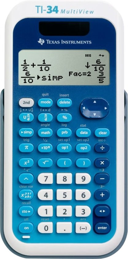 Texas Rekenmachine TI-34 Multiview Wetenschappelijk
