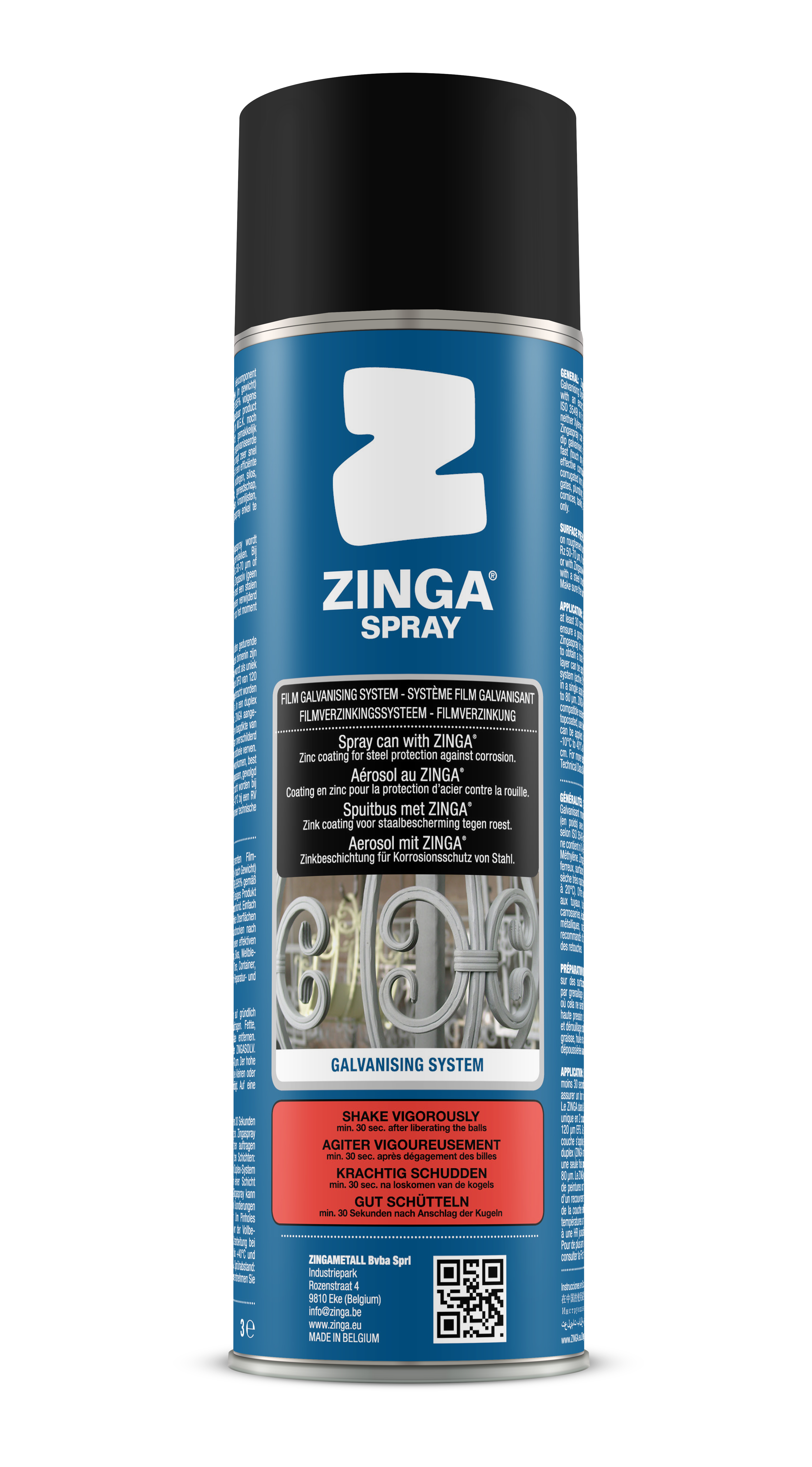 ZINGASPRAY 500 ml in Spuitbus