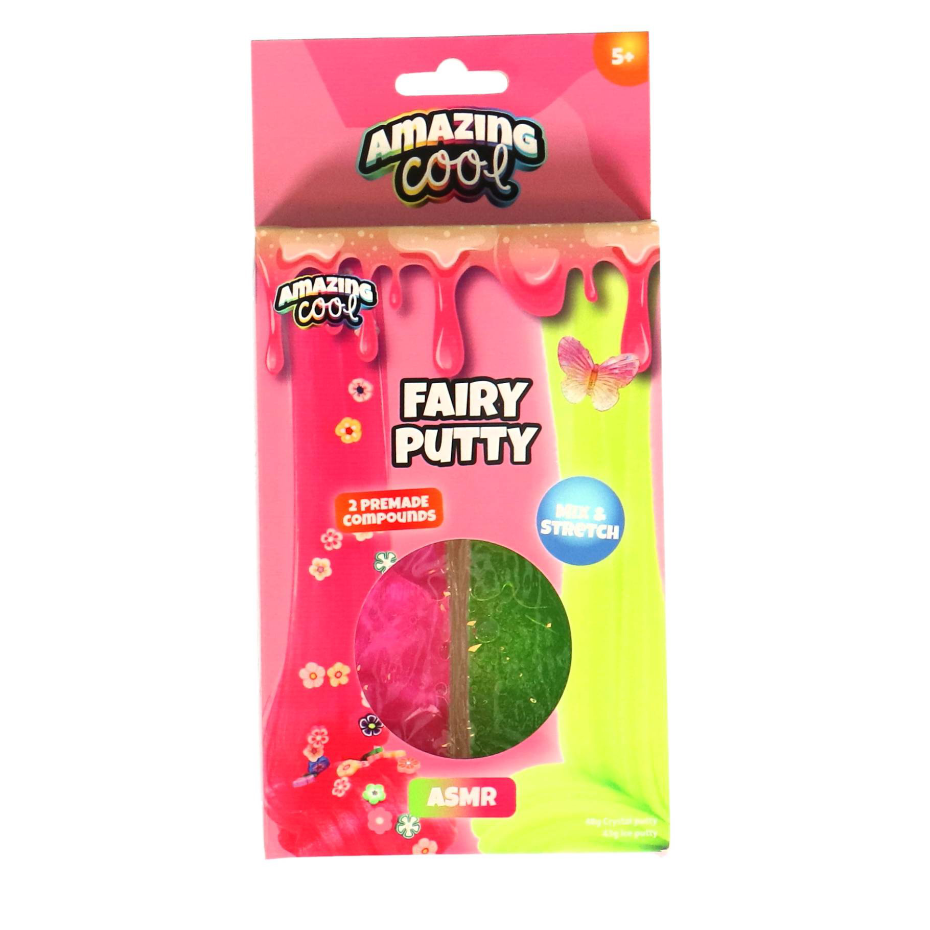Amazing Cool Crystal putty en Stretchy sand Fairy
