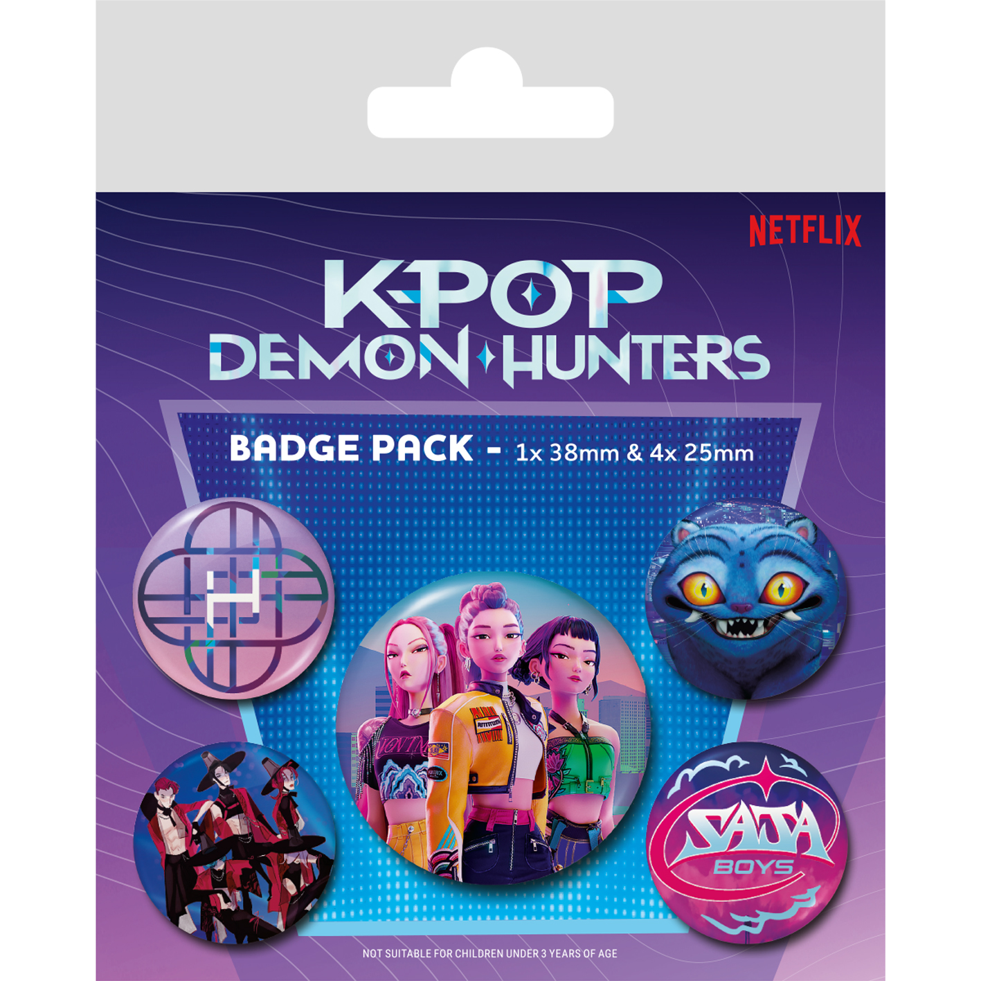 KPop Demon Hunters Badges 5 stuks