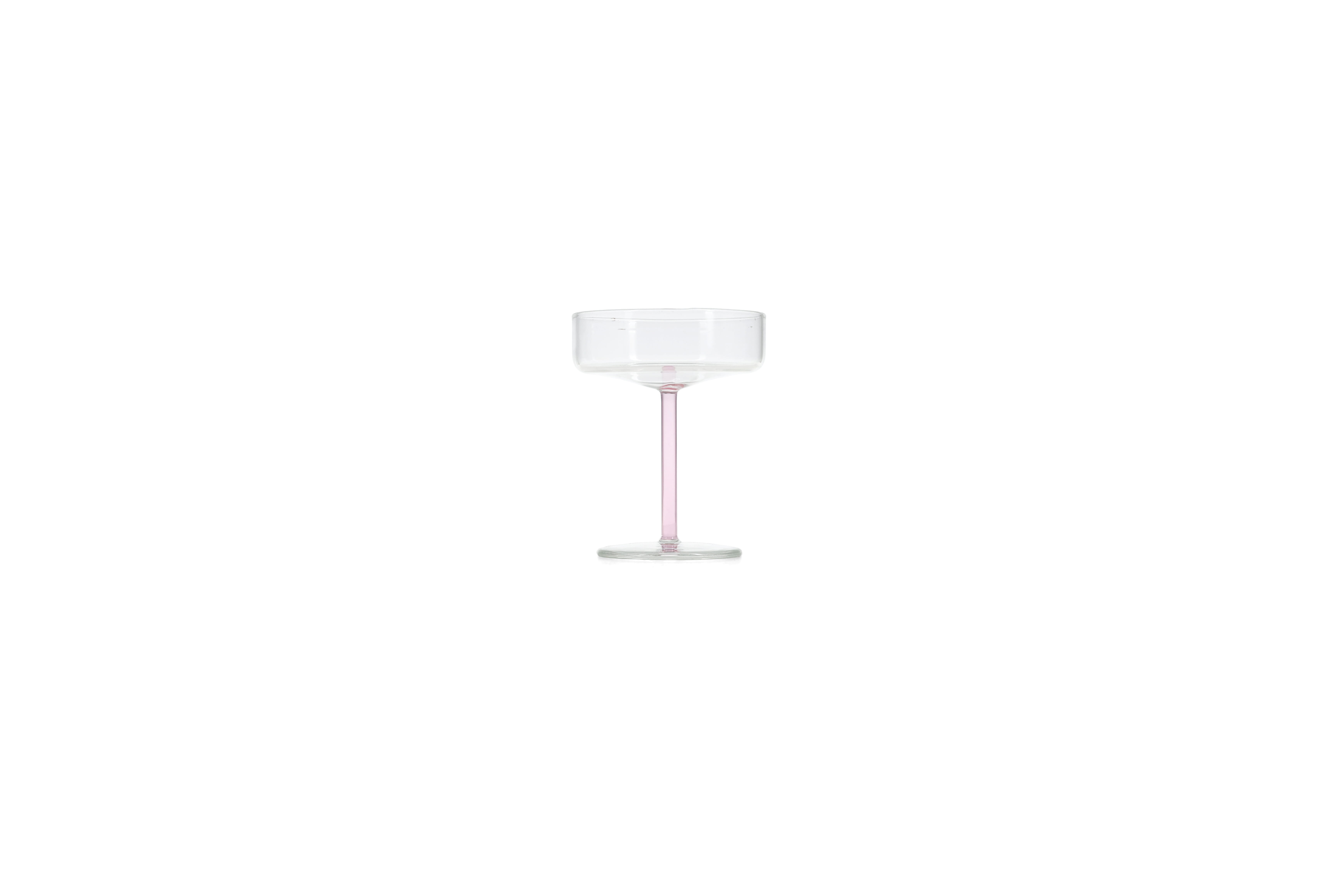 Ona Champagnecoupe Fizz Roze 20cl set 2 stuks