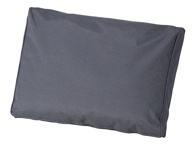 Madison Loungekussen Rug 60x40 cm Donker Grijs Palletkussen