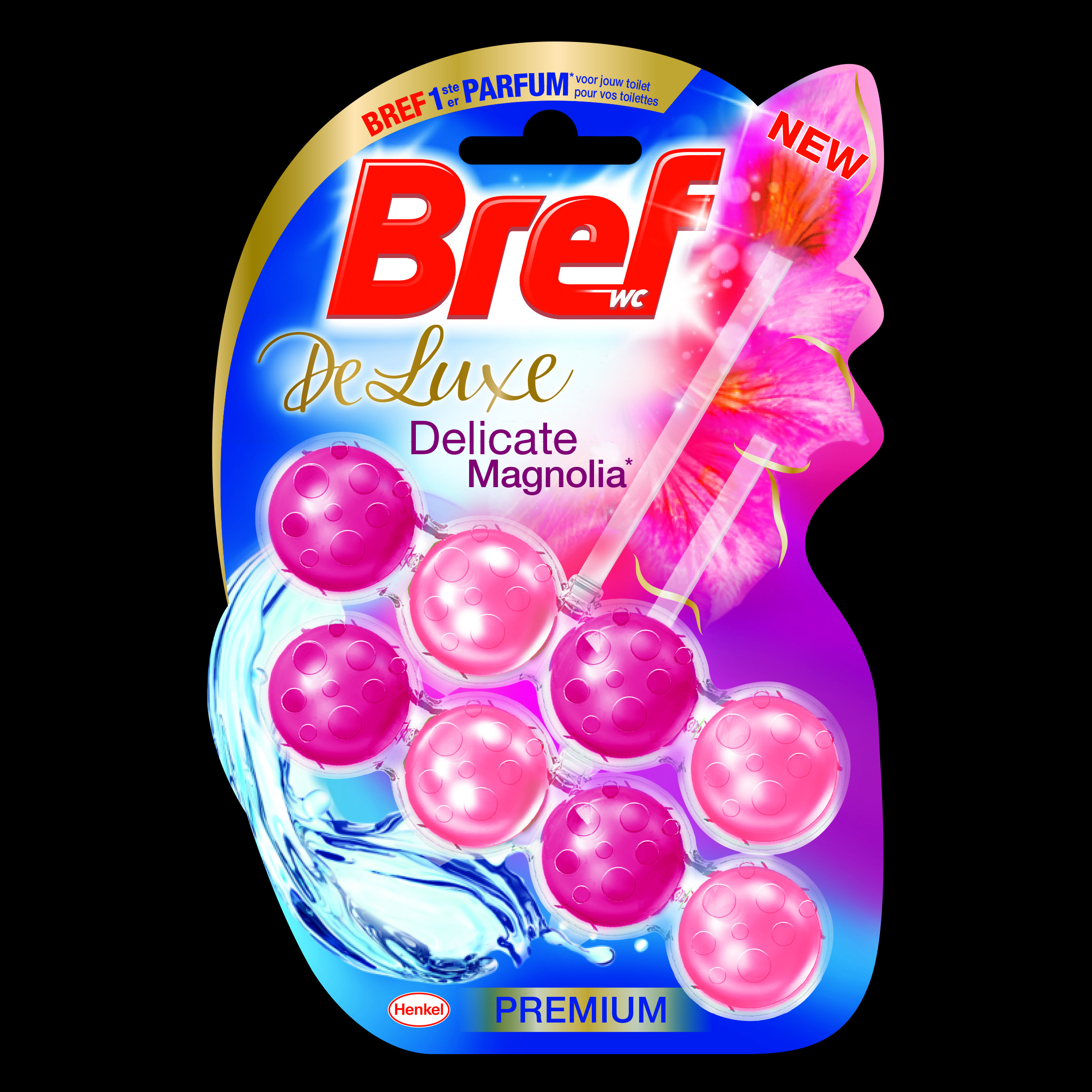 Bref WC-balls Deluxe delicate magnolia 2x50g