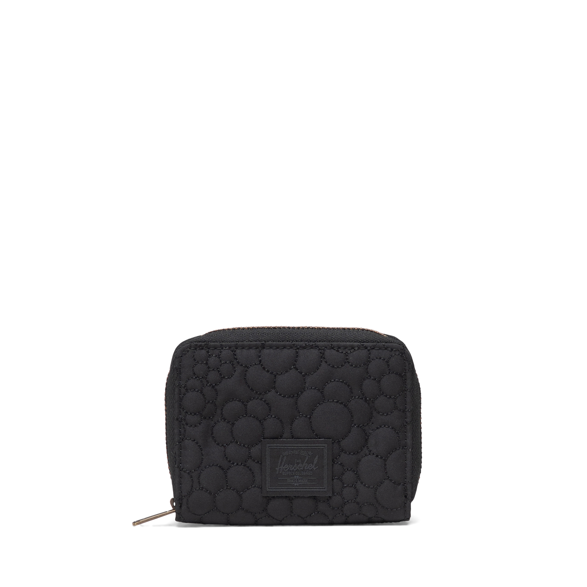 Herschel Tyler Portefeuille RFID Quilted Capsule Black Tonal Daisy 8x2x11 cm