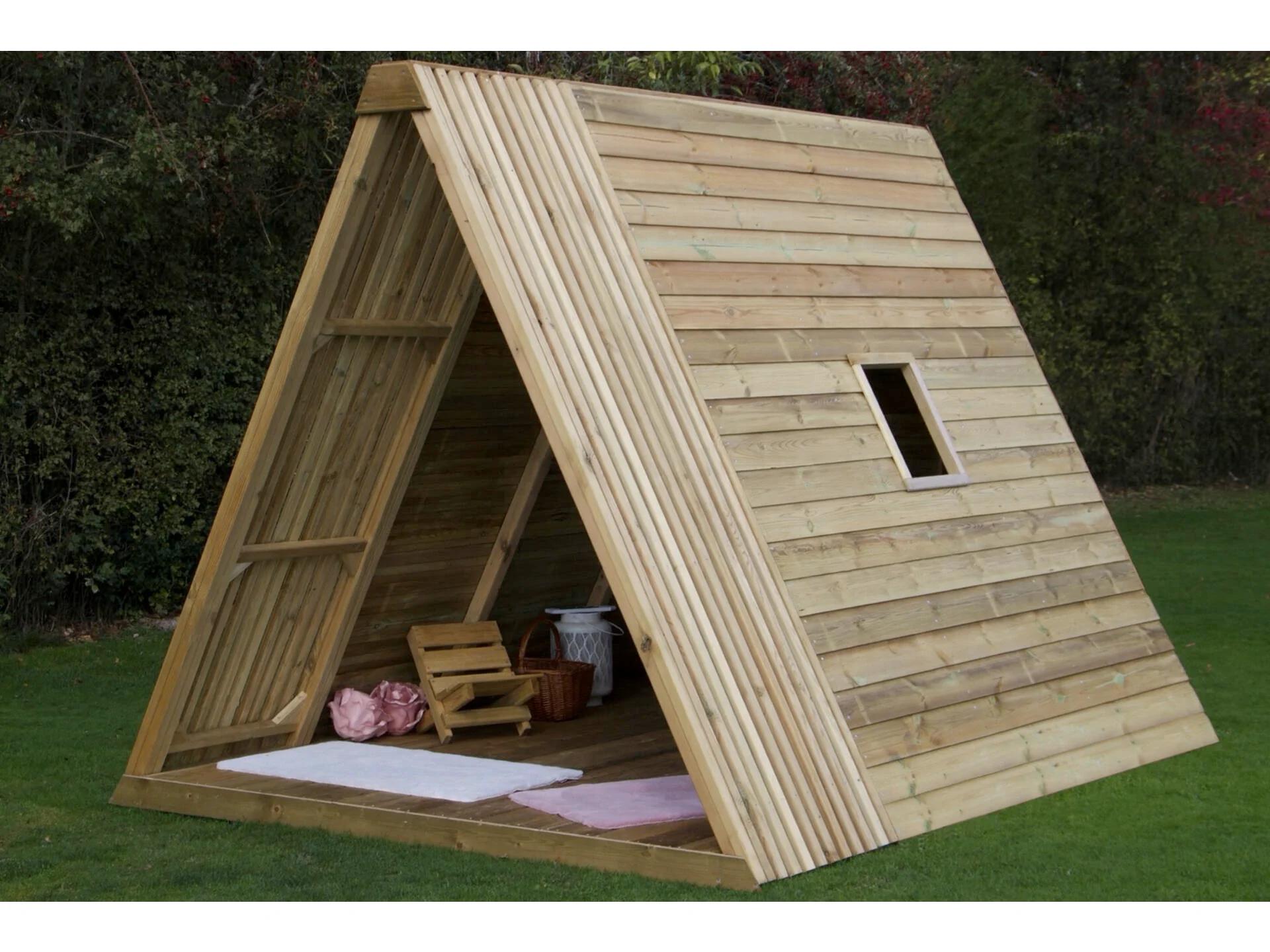 BnB Wood Totem Tipi Speelhuis