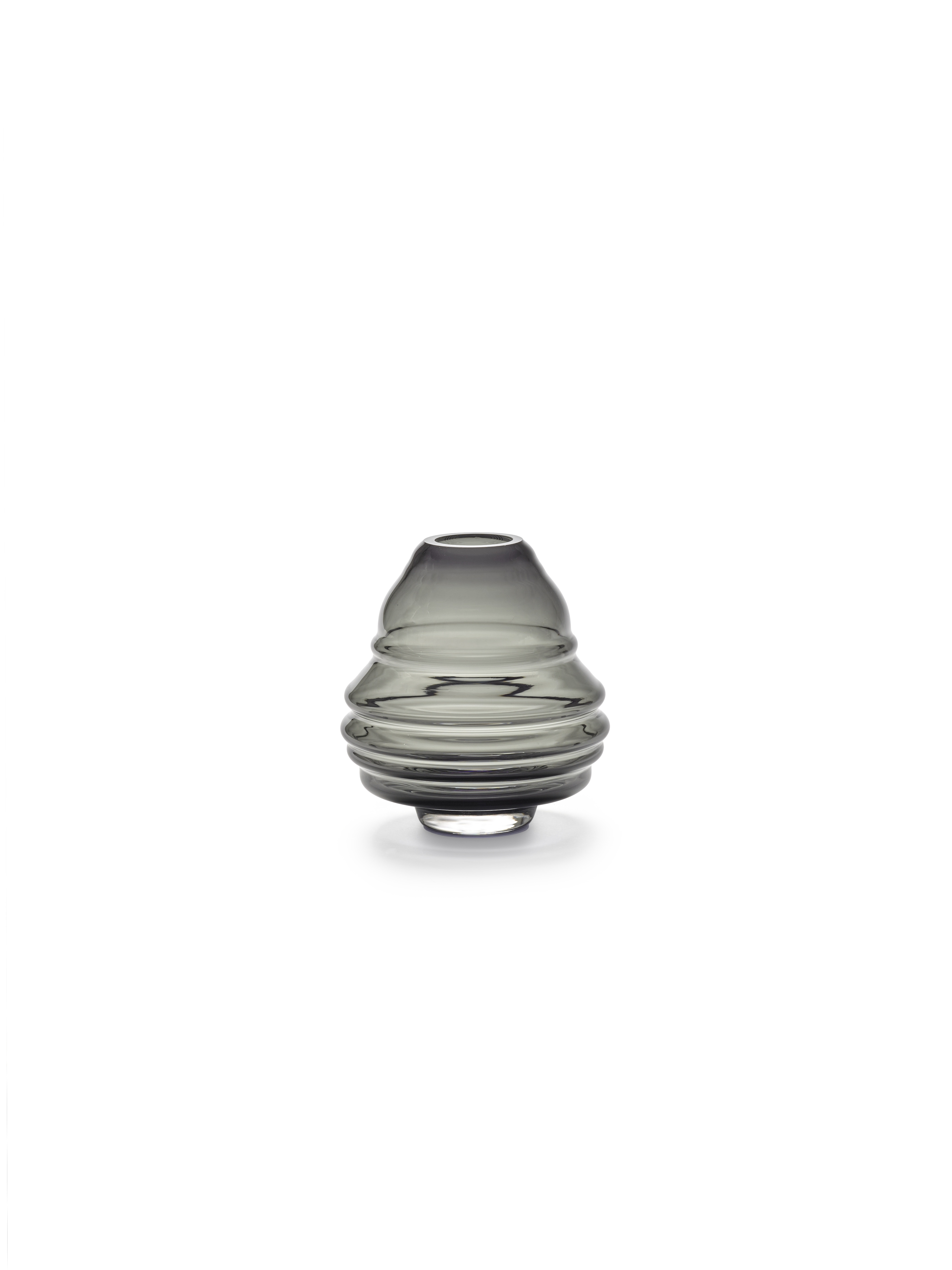 Serax Vaas Cameo In&Out Smoky Grey S 02 - 14.5x15 cm - by Maurice Harris