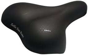 San Remo Lindau fietszadel unisex zwart