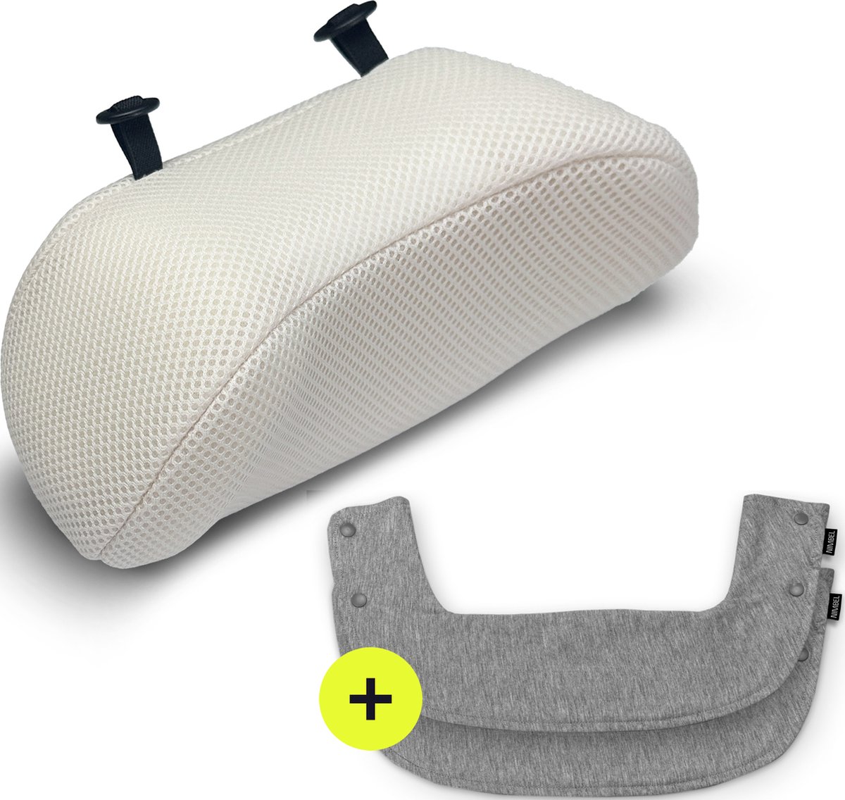 Nimbel Newborn Starterset voor Babydraagzak Oat White