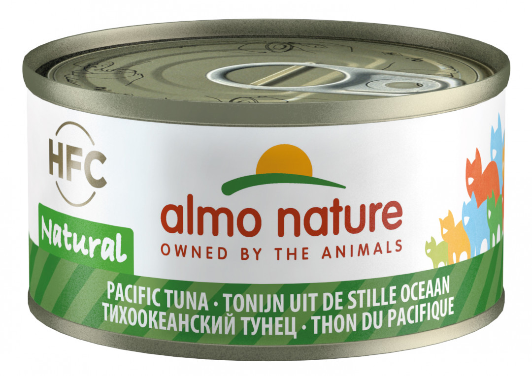 Kattenvoer almo nature blik 70gr Pacifische Tonijn