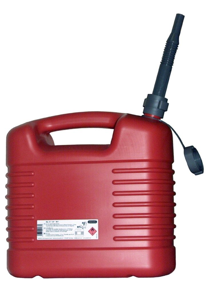 Pressol Jerrycan Rood uit Kunststof voor Brandstoffen 10 Liter
