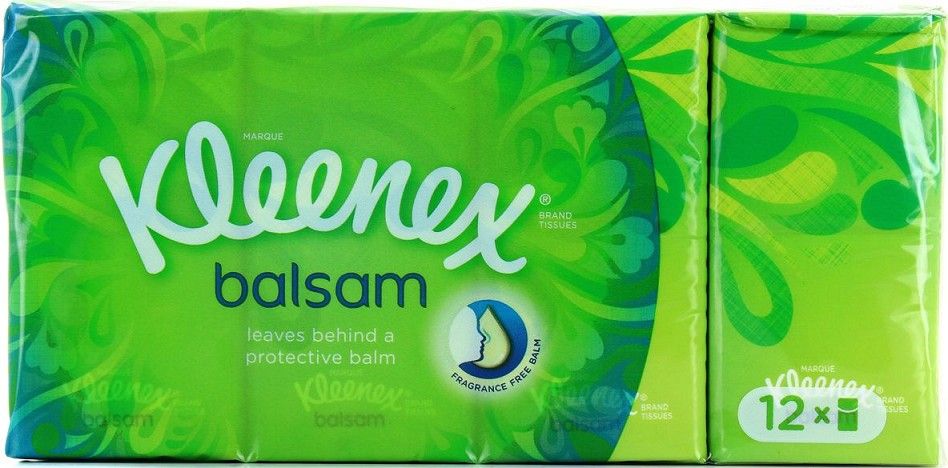 Kleenex Zakdoekjes Papier - Balsam 12X9 stuks