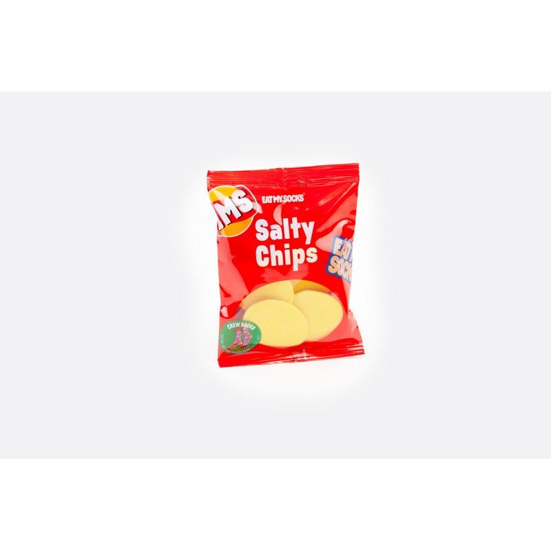 Eat My Socks Sokken Salty Chips Red - One Size