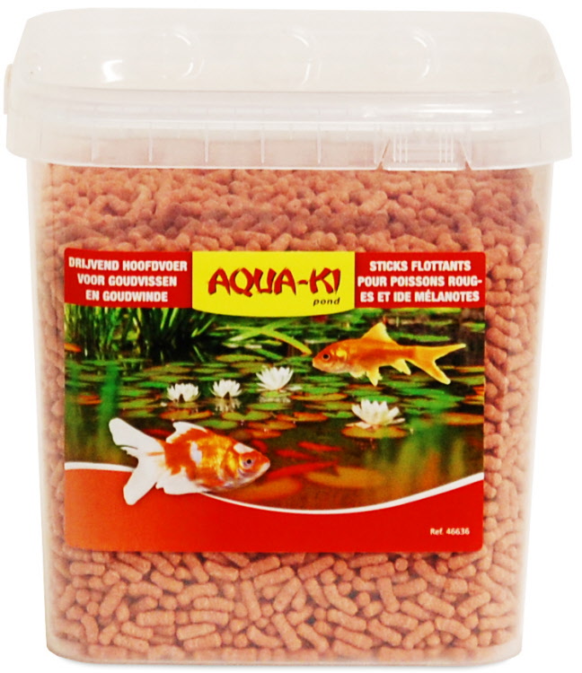 Aqua-Ki Rood Sticks Vijvervoer Emmer 430 g