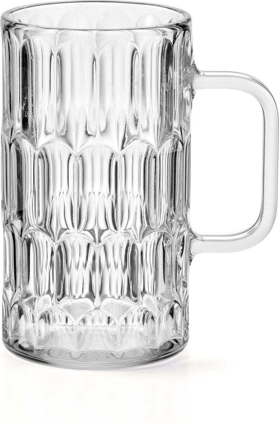 Guzzini Bierglas Vanity Clear 59cl - Bio-based SAN -  12.3x8.4x15 cm