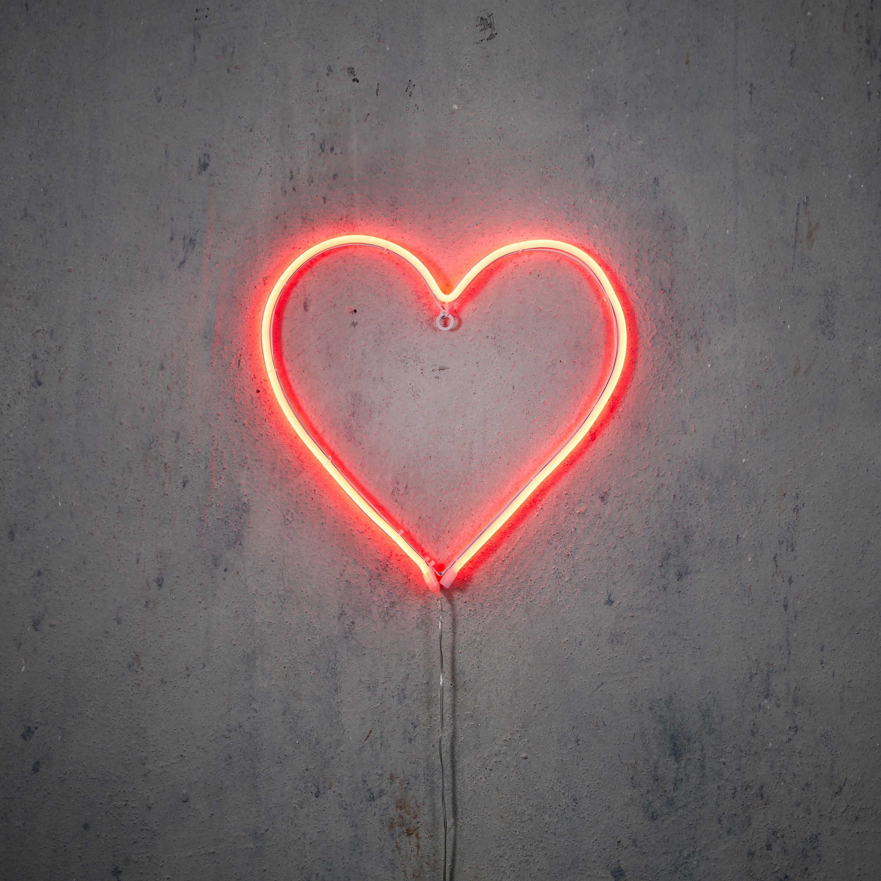 Luca Lighting Neon Light LED Hart Rood - 33x33 cm - IP44 - Outdoor