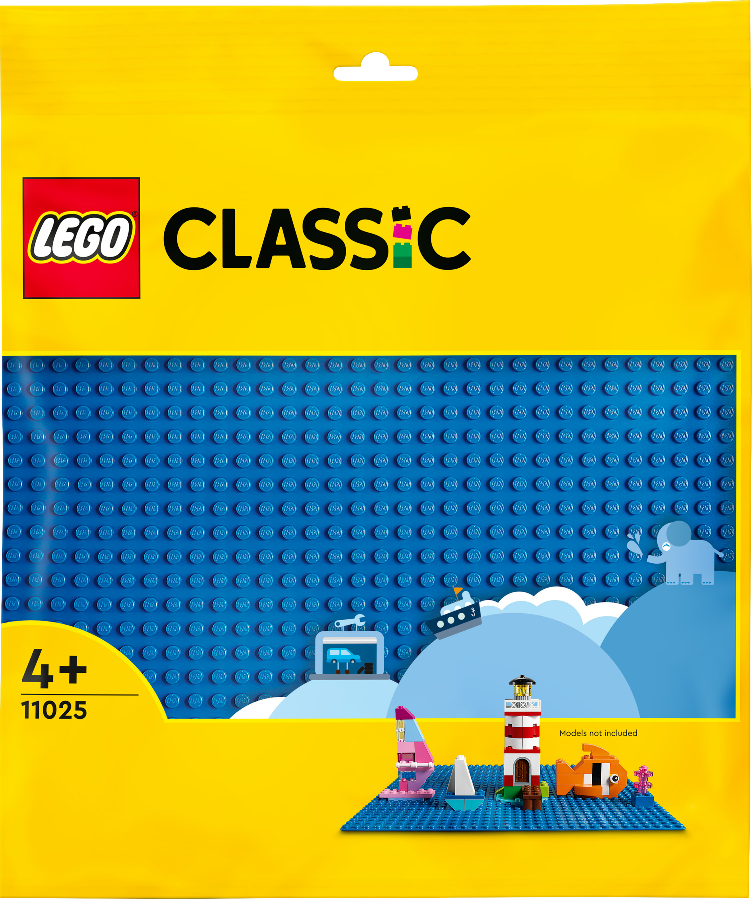 LEGO classic 11025 Blauwe Bouwplaat