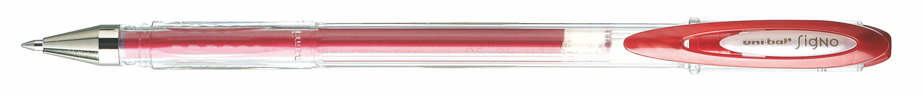 Uni-Ball Gelroller Signo Metallic Rood