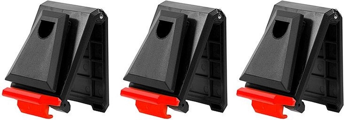 Diggers Quick Click Bevestigingspunten 3 stuks