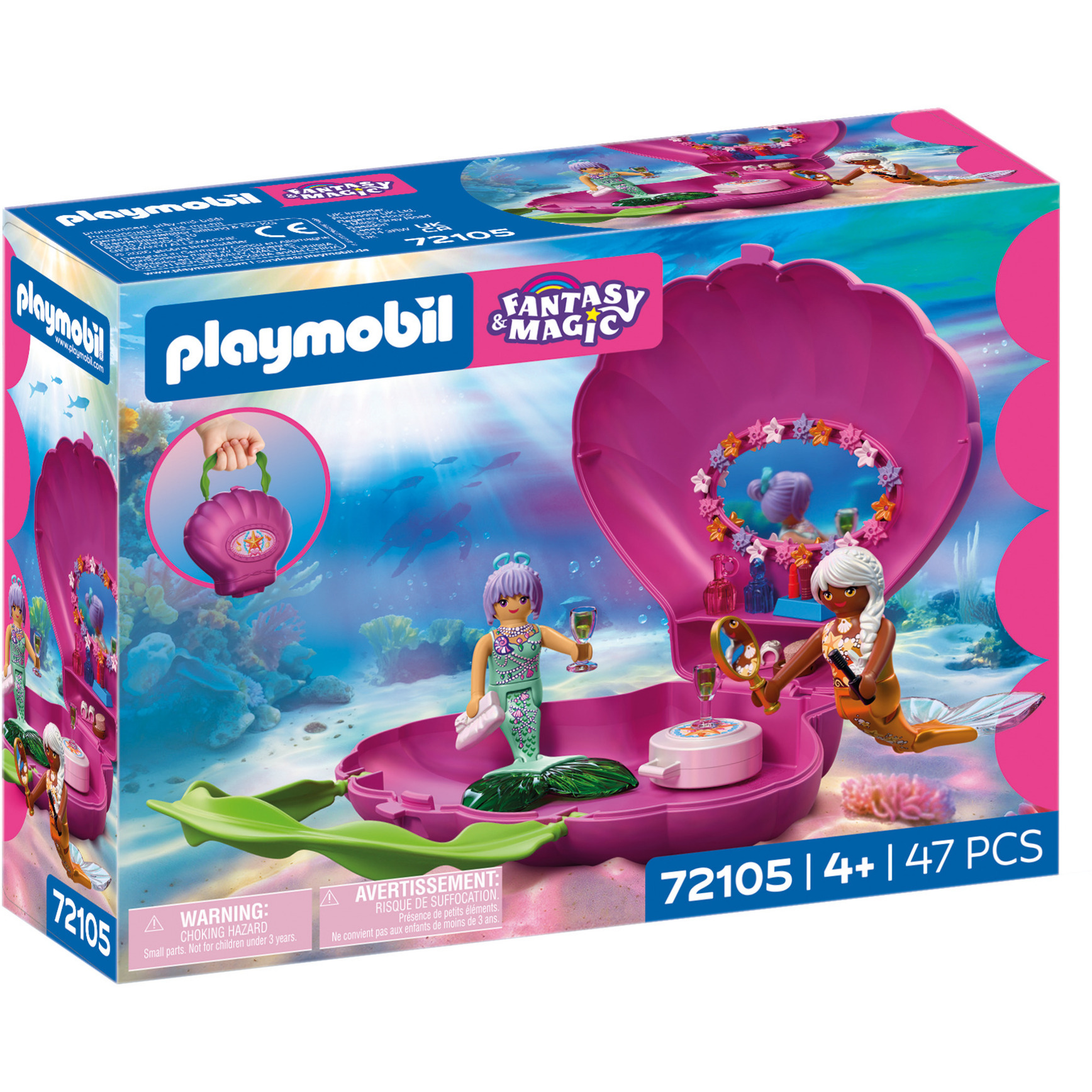 Playmobil 72105 Princess Magic Zeemeermin schelpentas